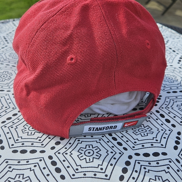 Stanford Cardinal Nike Adjustable Hat Unisex Red One Size Fits All - NWT - Picture 4 of 8